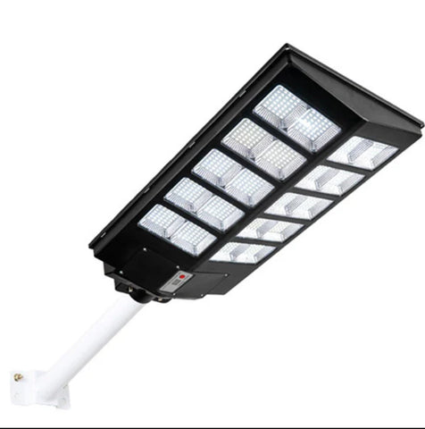 Lampa Solară Dublă Jortan cu LED-uri de Ultimă Generație – 1000W, Telecomandă Inclusă și Picior Metalic + Cadou Surpriza