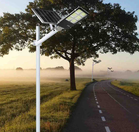 Lampa Solară Stradală Jortan 400W cu Panou Independent + CADOU SURPRIZA