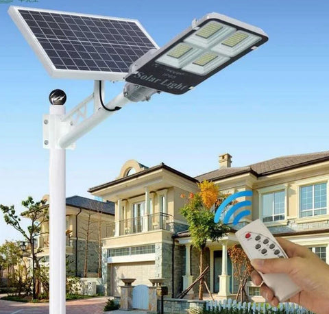Lampa Solară Stradală Jortan 300W cu Panou Solar Independent